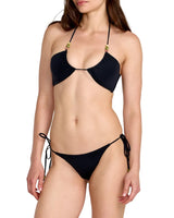 RVCA Womens Cabana Bandeau Bikini Top