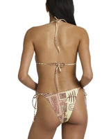 RVCA Womens Deep Vibe Triangle Bikini Top