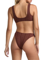 RVCA Womens Sweetness Medium French Bikini Bottom