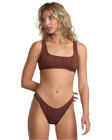 RVCA Womens Sweetness Medium French Bikini Bottom