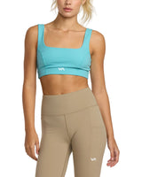 RVCA Womens VA Square Neck Sports Bra