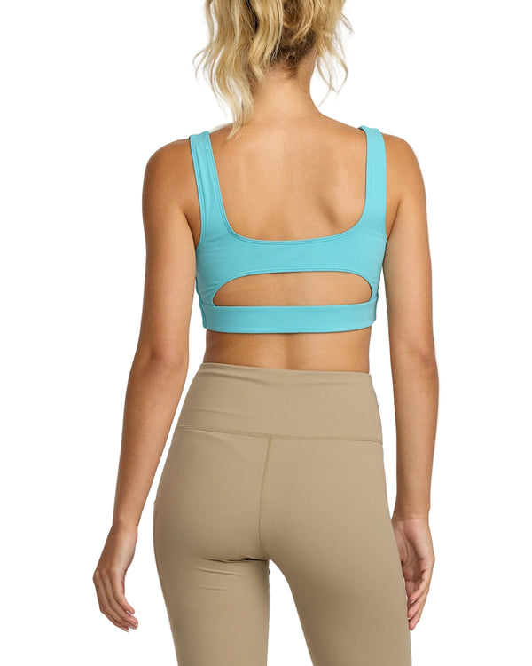 RVCA Womens VA Square Neck Sports Bra