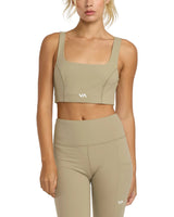 RVCA Womens VA Square Neck Sports Bra