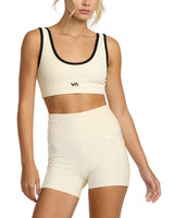 RVCA Womens Scoop Neck Long Line Sports Bra