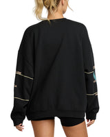 RVCA Womens Puck It Oversized Sweatshirt