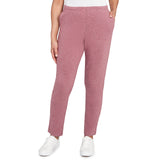 Ruby Rd. Womens Pull On Heather Cozy Knit Pants