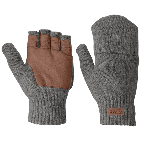 Outdoor Research Mens Lost Coast Fingerless Mitts