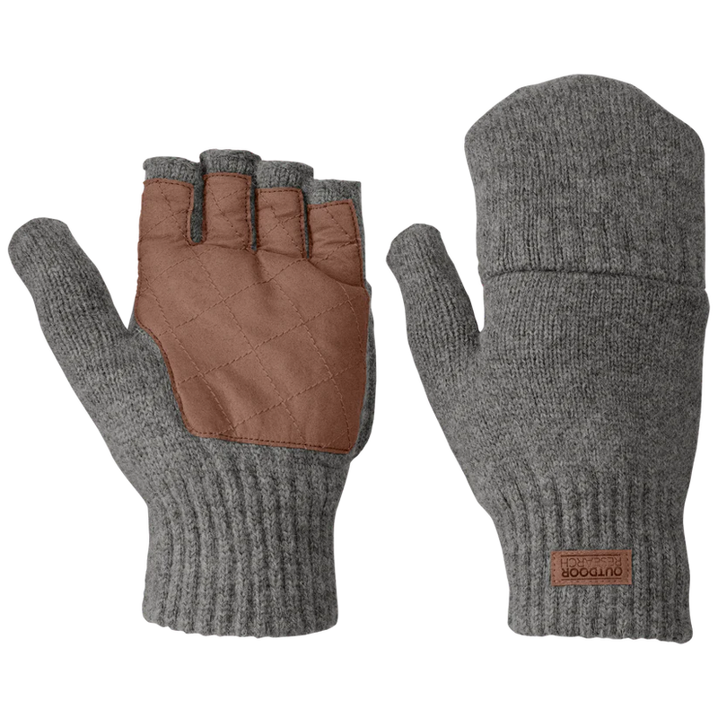Outdoor Research Mens Lost Coast Fingerless Mitts