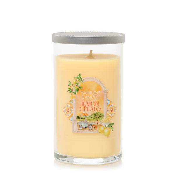 Yankee Candle Signature Medium Pillar Candle - Lemon Gelato