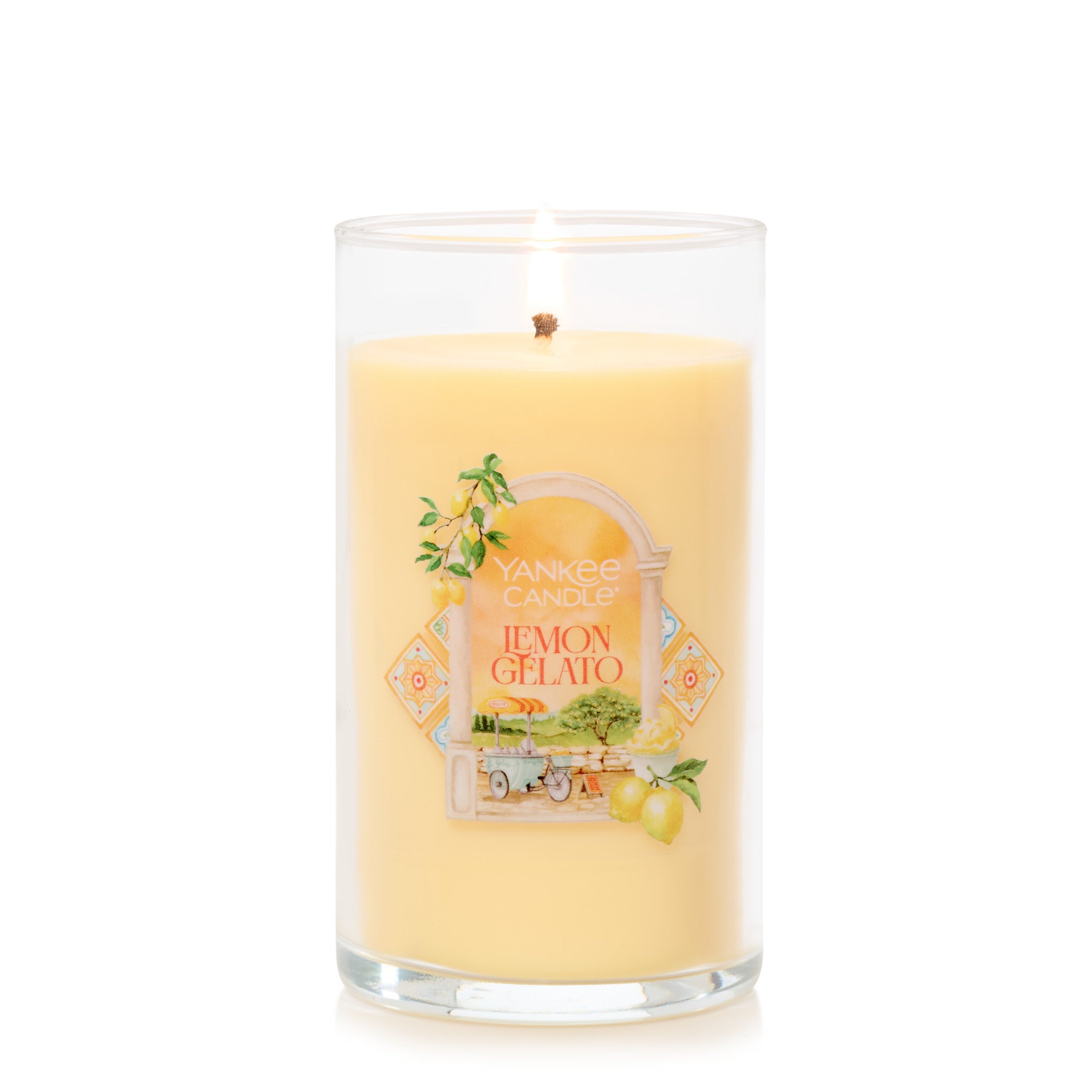 Yankee Candle Signature Medium Pillar Candle - Lemon Gelato