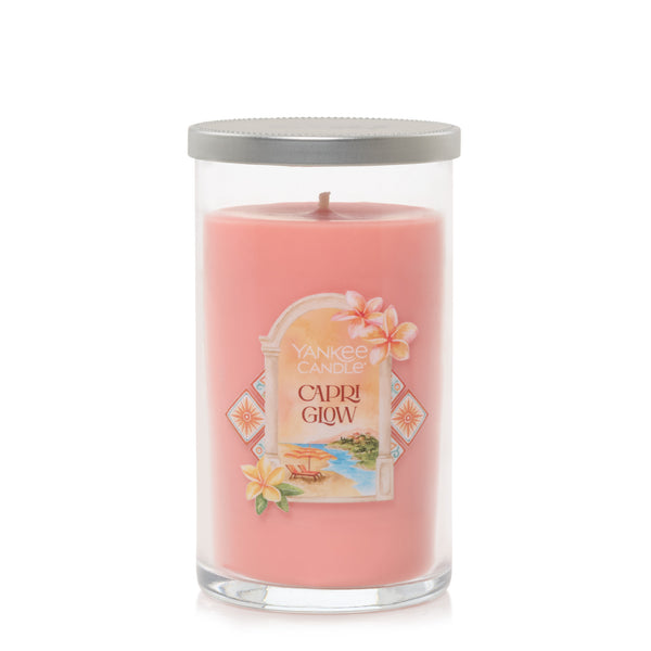 Yankee Candle Signature Medium Pillar Candle - Capri Glow