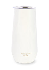 Kate Spade Miss To Mrs. Stainless Steel Champagne Flute