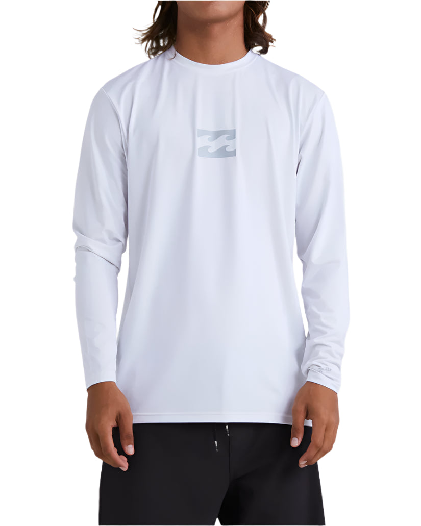 Billabong Mens All Day Wave Loose Fit Long Sleeve Surf T-Shirt