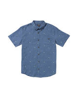 Billabong Mens All Day Jacquard Short Sleeve Shirt