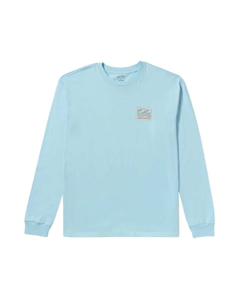 Billabong Men's Crayon Wave Regular Long Sleeve T-Shirt