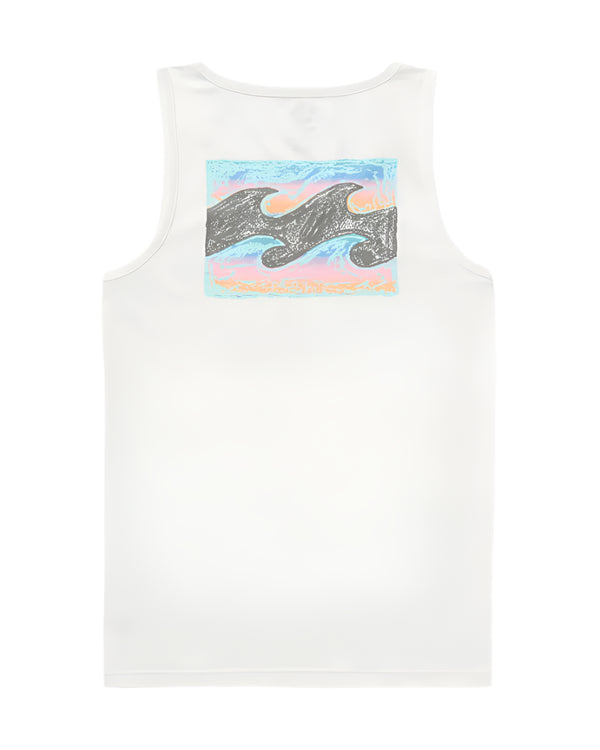 Billabong Mens Crayon Wave Premium Tank Top