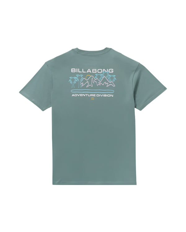 Billabong Mens Coastal Range A/Div Short Sleeve T-Shirt