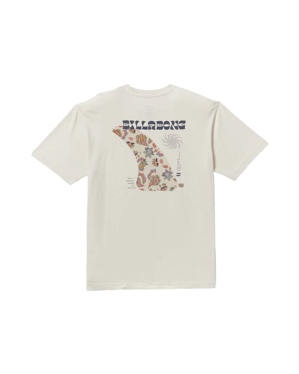 Billabong Mens Single Fin Premium Wave Wash Short Sleeve T-Shirt