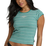 Billabong Womens Oslo Short Sleeve Knit Top
