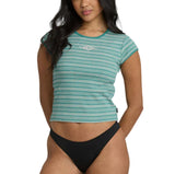 Billabong Womens Oslo Short Sleeve Knit Top