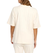 Billabong Womens Cass Short Sleeve Knit Top