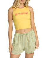 Billabong Womens Fun Times Knit Tank Top
