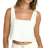Billabong Womens Open Skies Woven Tank Top