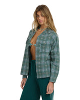 Billabong Women's Breeze Long Sleeve Woven Shirt