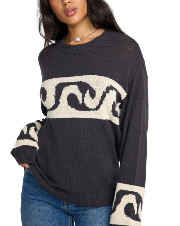 Billabong Womens Wave Fade Sweater