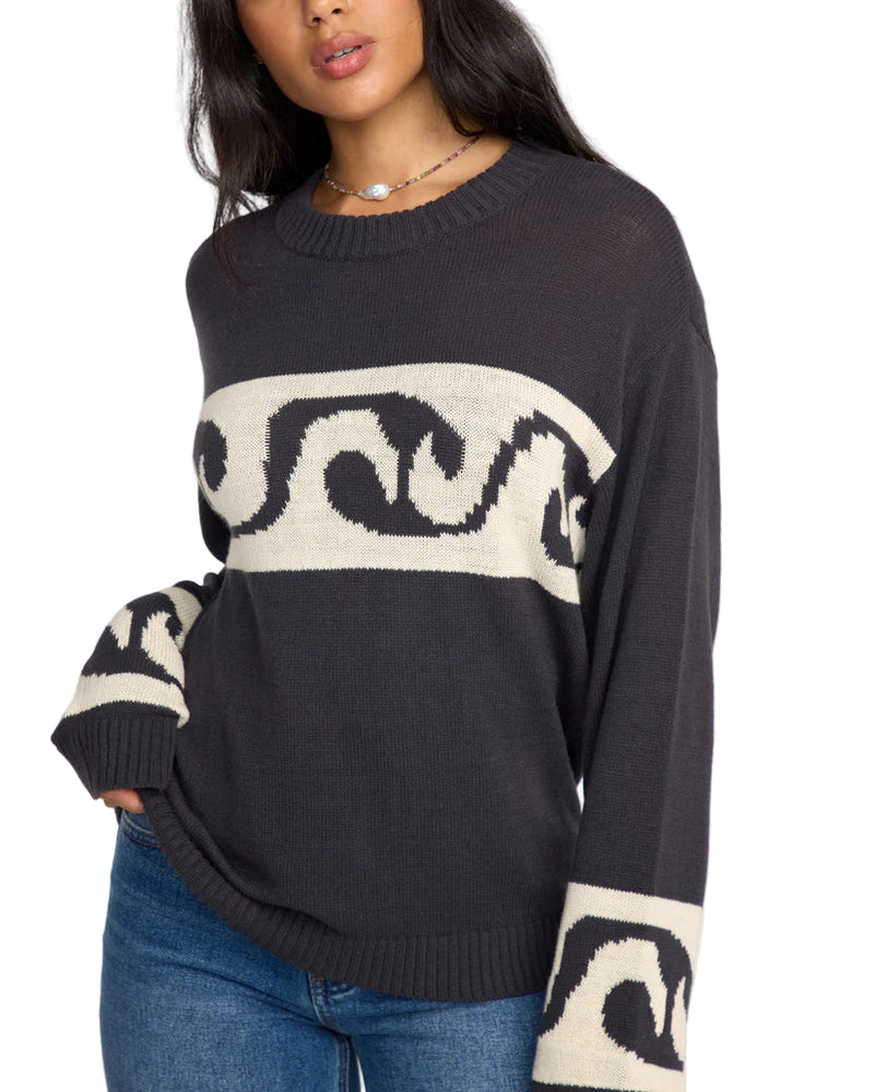 Billabong Womens Wave Fade Sweater