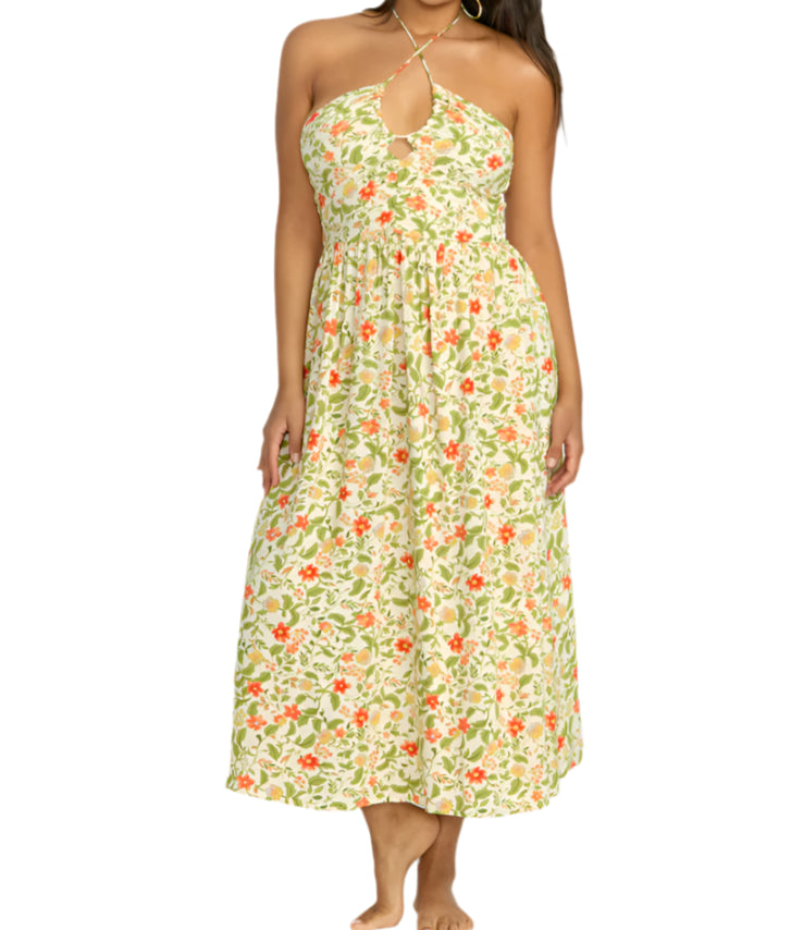 Billabong Womens In Your Heart Midi Dress