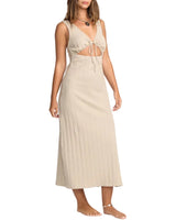 Billabong Womens Slides Midi Knit Dress
