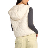 Billabong Womens Cliffs Quilted Lightweight Vest Jacket