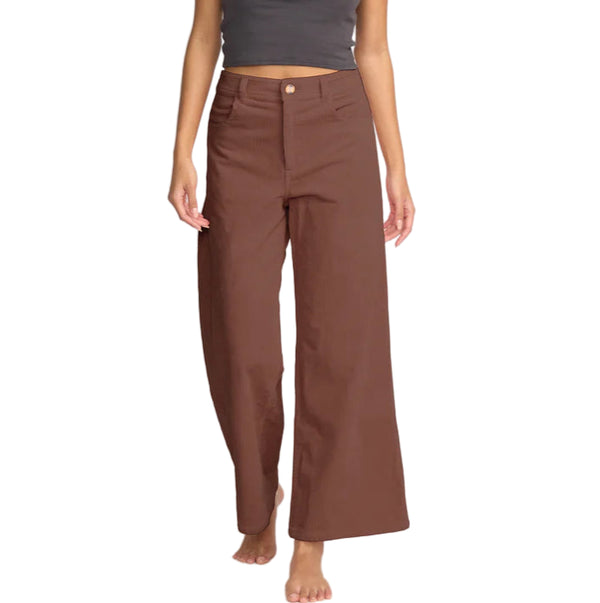 Billabong Womens Free Fall High-Waist Corduroy Pants