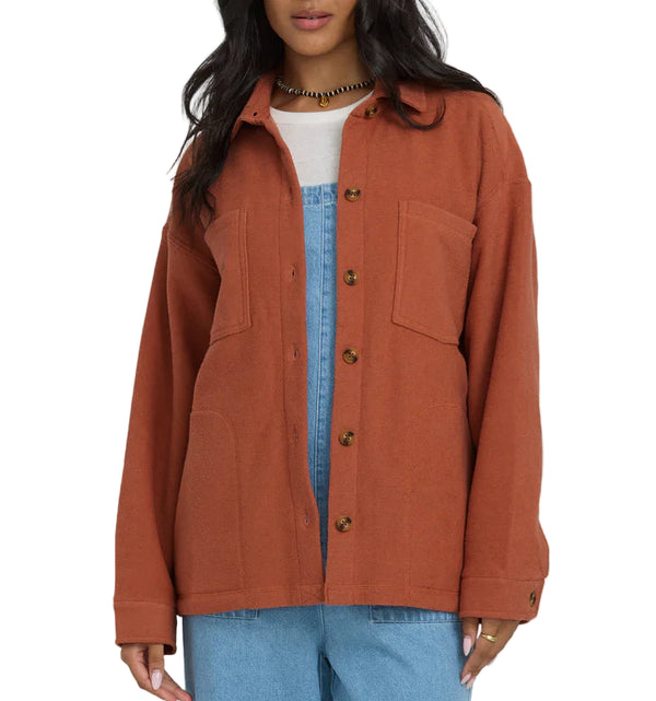 Billabong Womens After Time Shacket Jacket