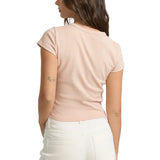 Billabong Womens Triple Stacked Short Sleeve T-Shirt