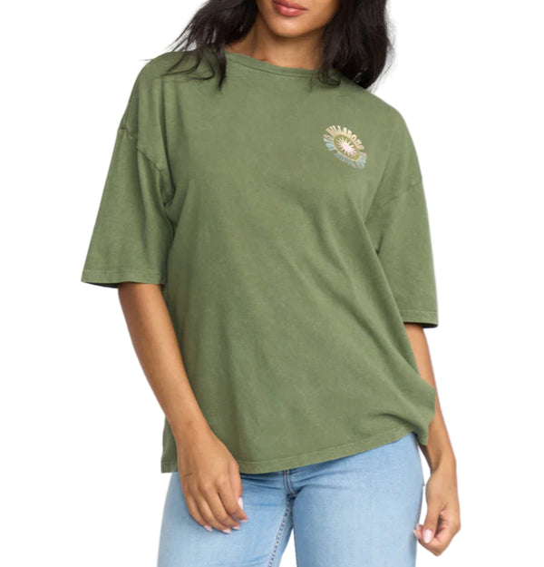 Billabong Womens Take A Tour Short Sleeve T-Shirt