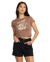 Billabong Women's Tropic Happenings Short Sleeve T-Shirt