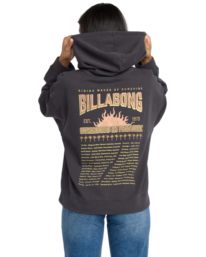 Billabong Womens Keep It Up Hoodie Sweatshirt
