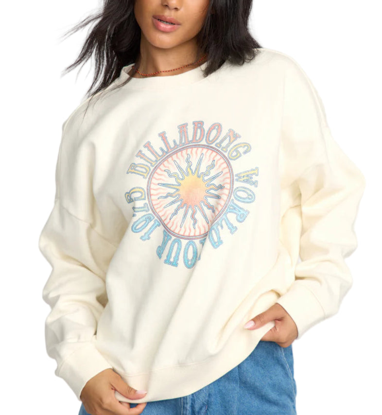 Billabong Womens Echo Crewneck Sweatshirt
