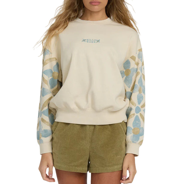 Billabong Womens Atlas Tide Kendal Crewneck Sweatshirt