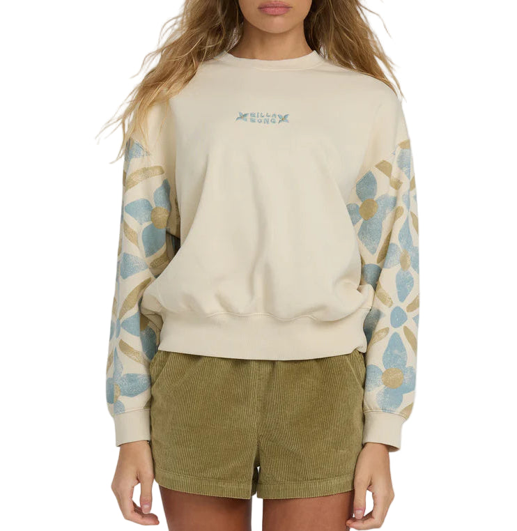 Billabong Womens Atlas Tide Kendal Crewneck Sweatshirt