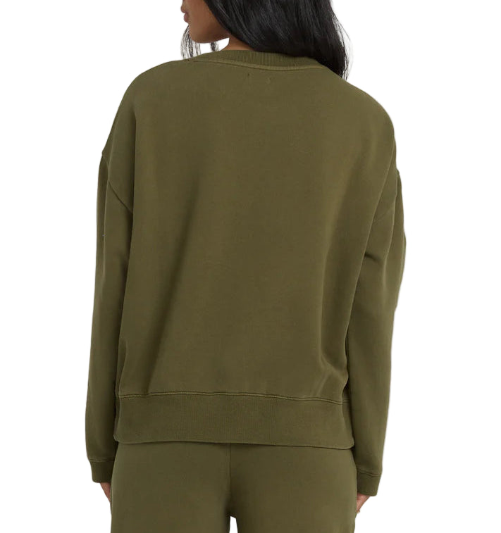 Billabong Womens Sightseer Wave Crewneck Sweatshirt