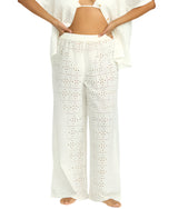 Billabong Womens Eyelet Crush Beach Coverup Pants