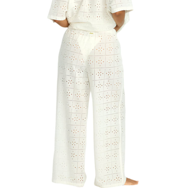 Billabong Womens Eyelet Crush Beach Coverup Pants