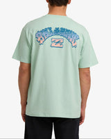 Billabong Mens Wax Arch Short Sleeve T-Shirt