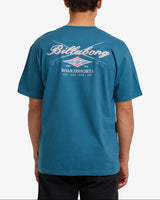 Billabong Mens Crossboard Regular Short Sleeve T-Shirt