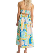 Billabong Womens Island Life Midi Strapless Dress