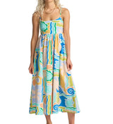Billabong Womens Island Life Midi Strapless Dress