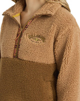 Billabong Womens Horizon Mock Neck Half Zip Sweatshirt